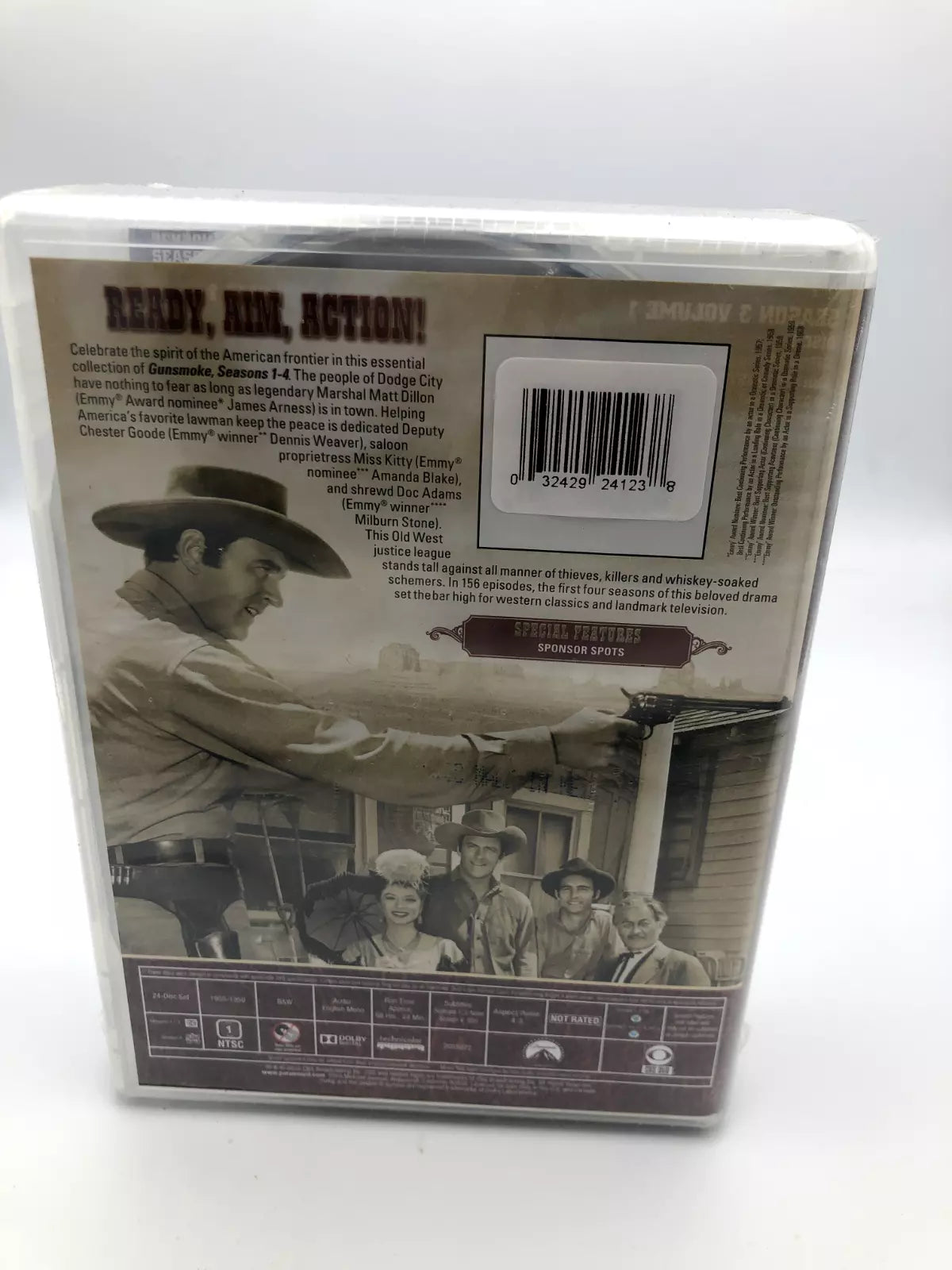 Gunsmoke Seasons 1-4 (DVD, 1955, 24 - Discs Set) New Sealed