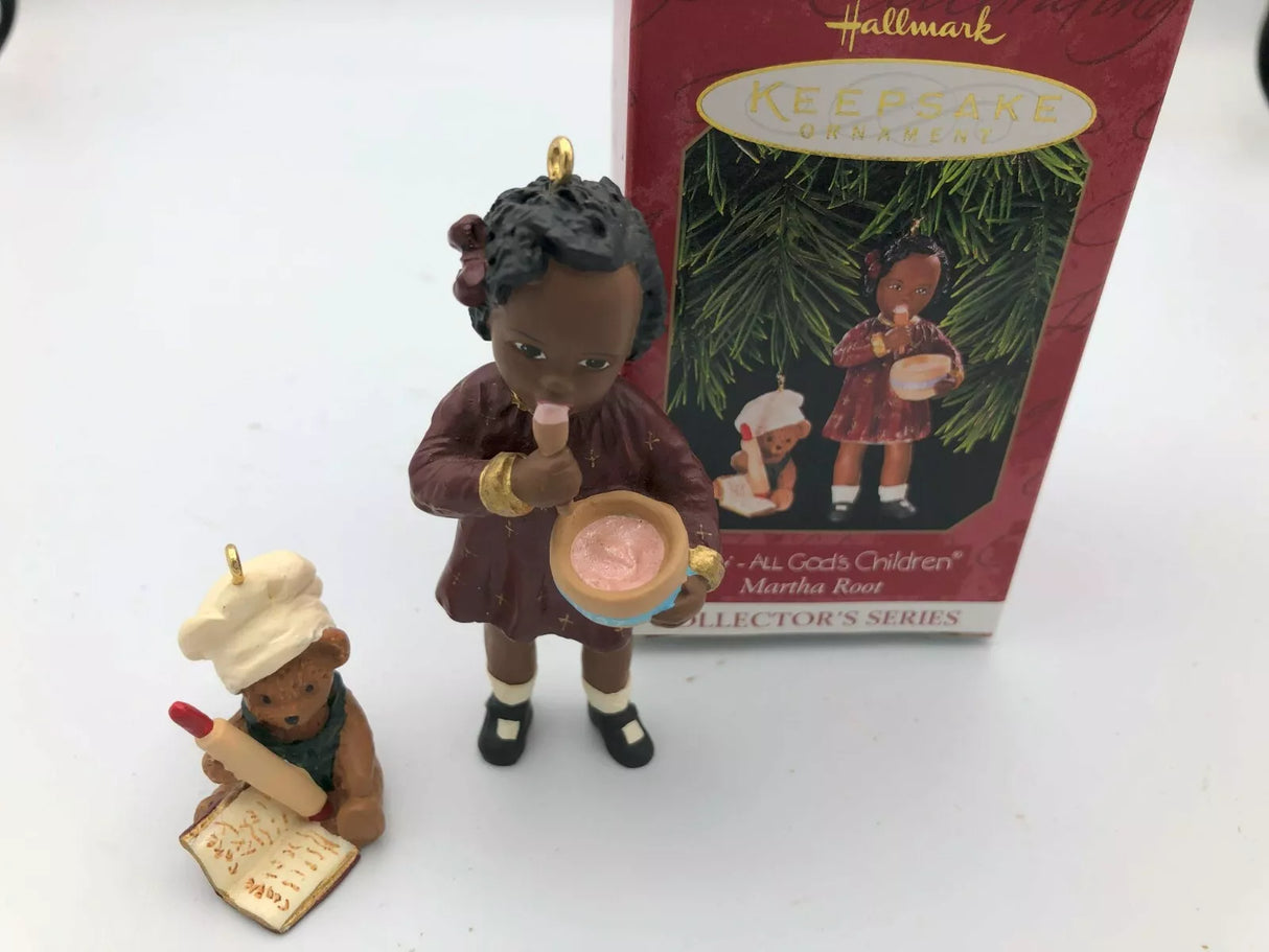 Hallmark Keepsake Ornament NIKKI All's God's Children African American girl 1997
