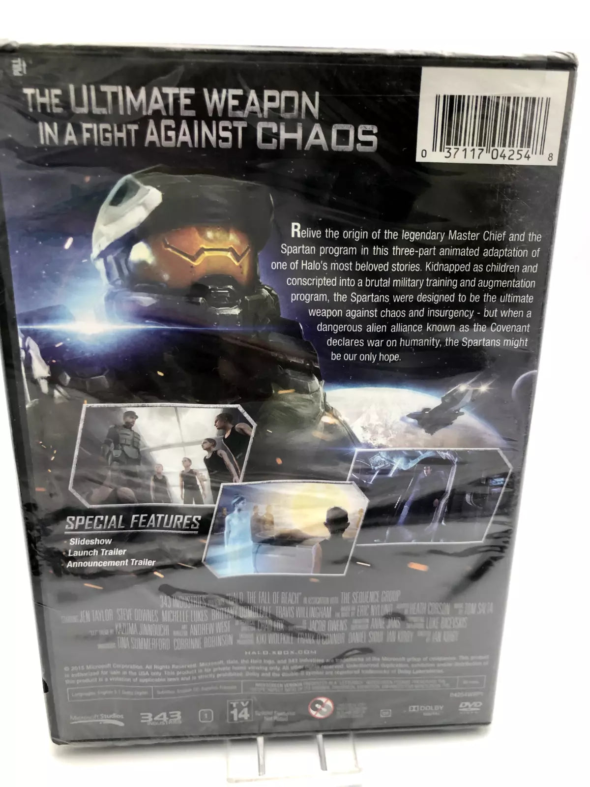 Halo The Fall of Reach (DVD, 2015, Widescreen)  / New Sealed