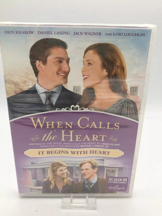 When Calls the Heart: It Begins with Heart (DVD, 2015) New Sealed