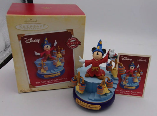 Hallmark Keepsake Ornament Disney the Sorcerer's Apprentice Fantasia Mickey Work