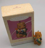 Hallmark Keepsake Garden Club Squirrel Ornament Flowers Bouquet #3 Series