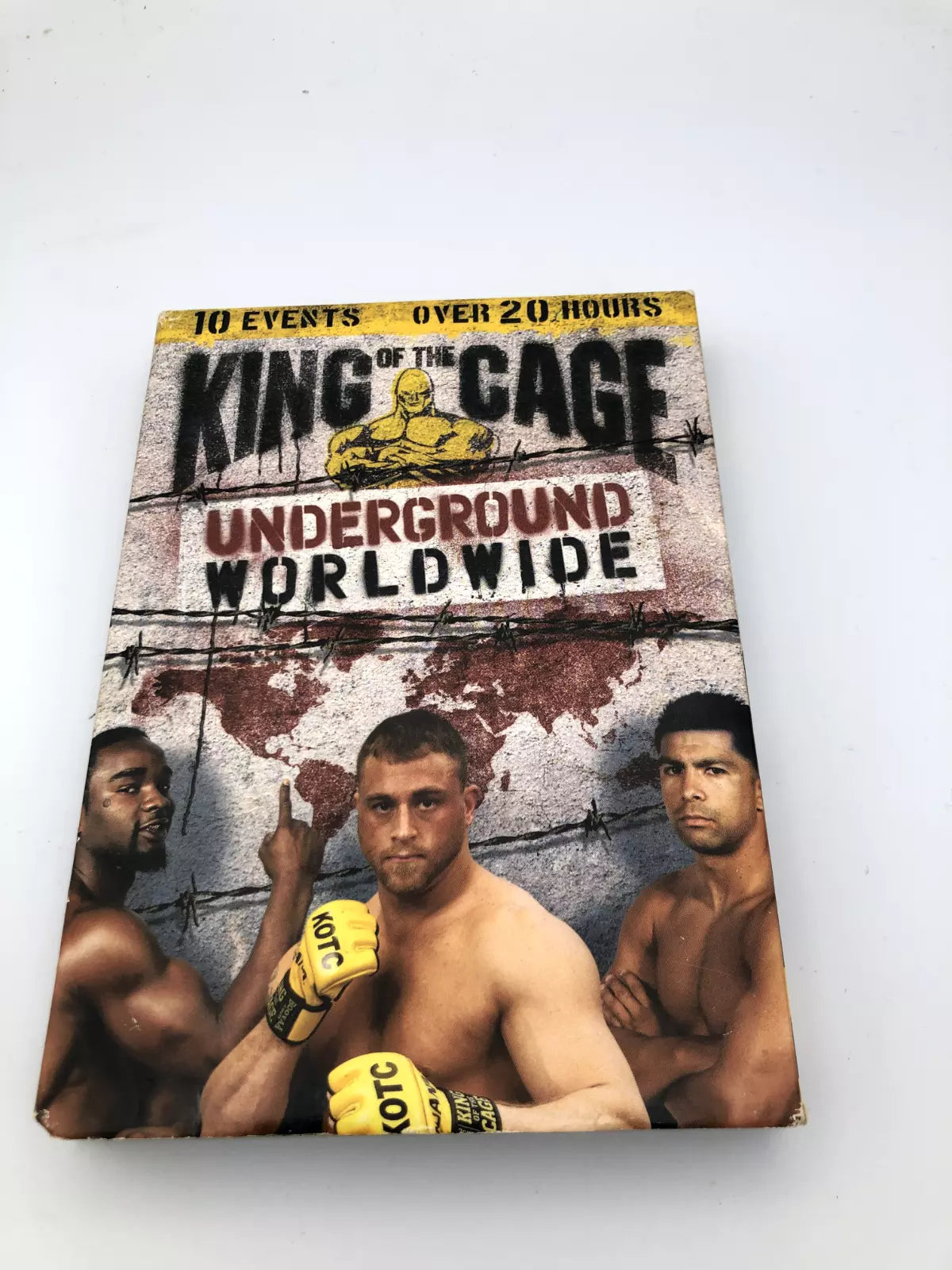 King of the Cage - Underground Worldwide 10 Event Boxed Set [DVD] Good Condition