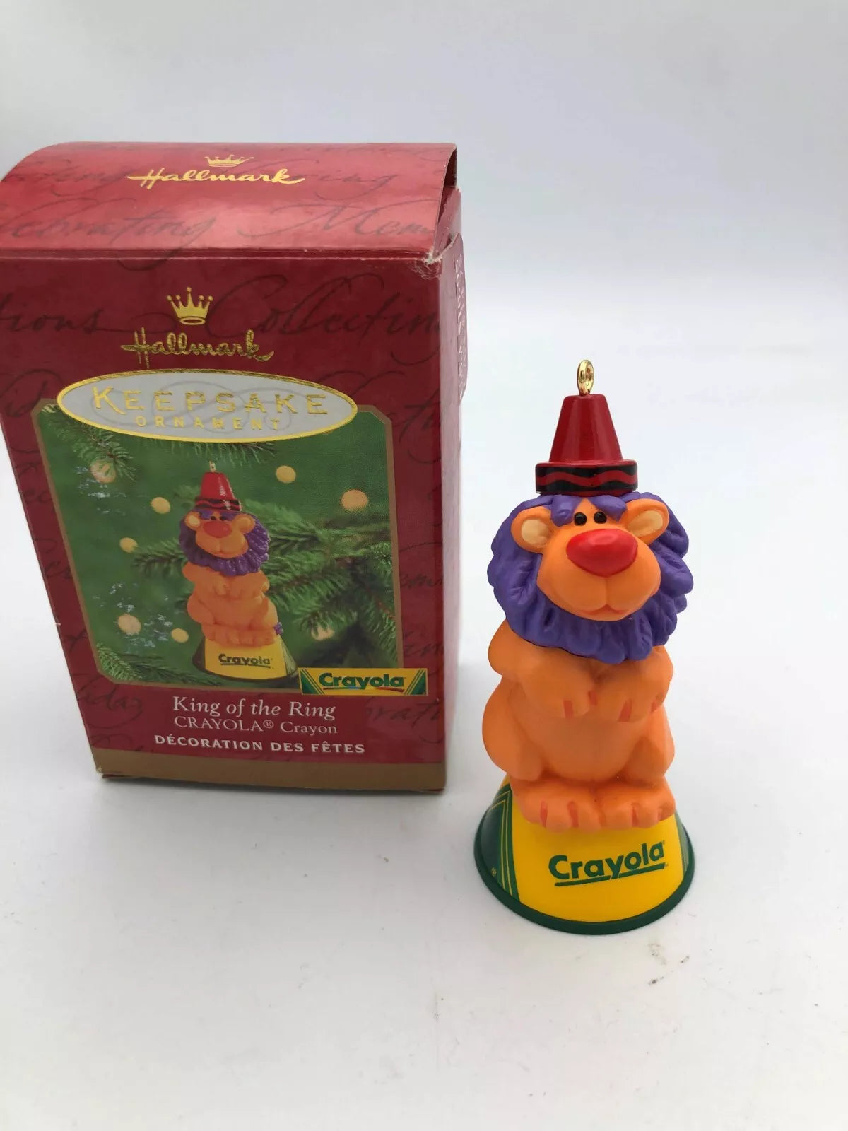 Hallmark Keepsake Ornament (Crayola Crayon) King Of The Ring Lion 2000