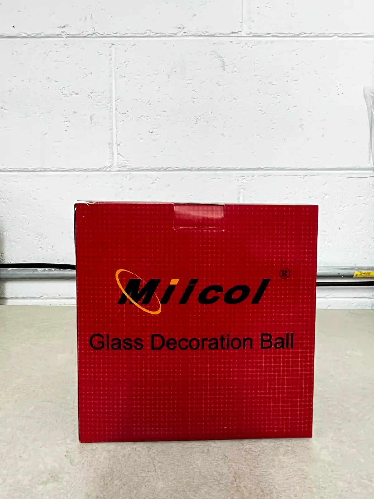 Glass Decoration Ball (V) Micol Glass Ornament