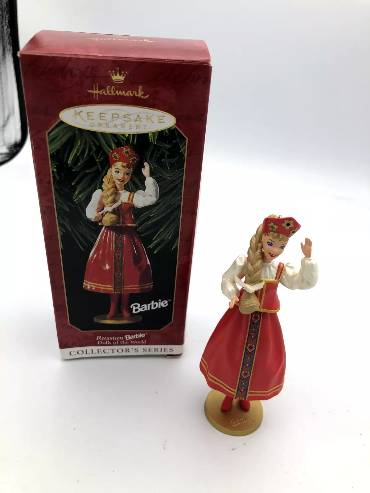 1999 Russian Barbie Dolls of the World Hallmark Keepsake Christmas Ornament