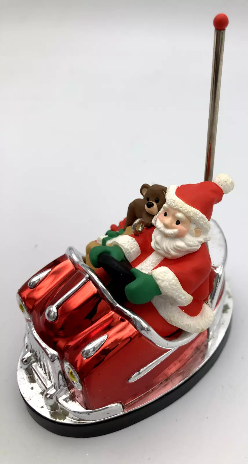 Hallmark Keepsake Ornament - Santa's Bumper Car Here Comes Santa Series 1998