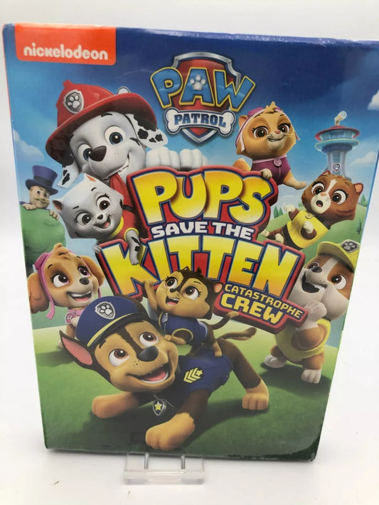 Paw Patrol: Pups Save the Kitten Catastrophe Crew (DVD) New Sealed