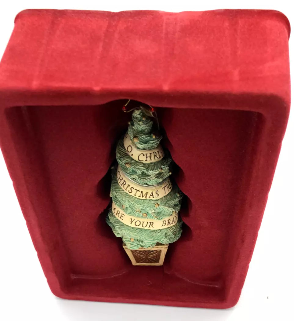 2006 Hallmark Ornament O' Christmas Tree Yuletide Harmony Collection Box