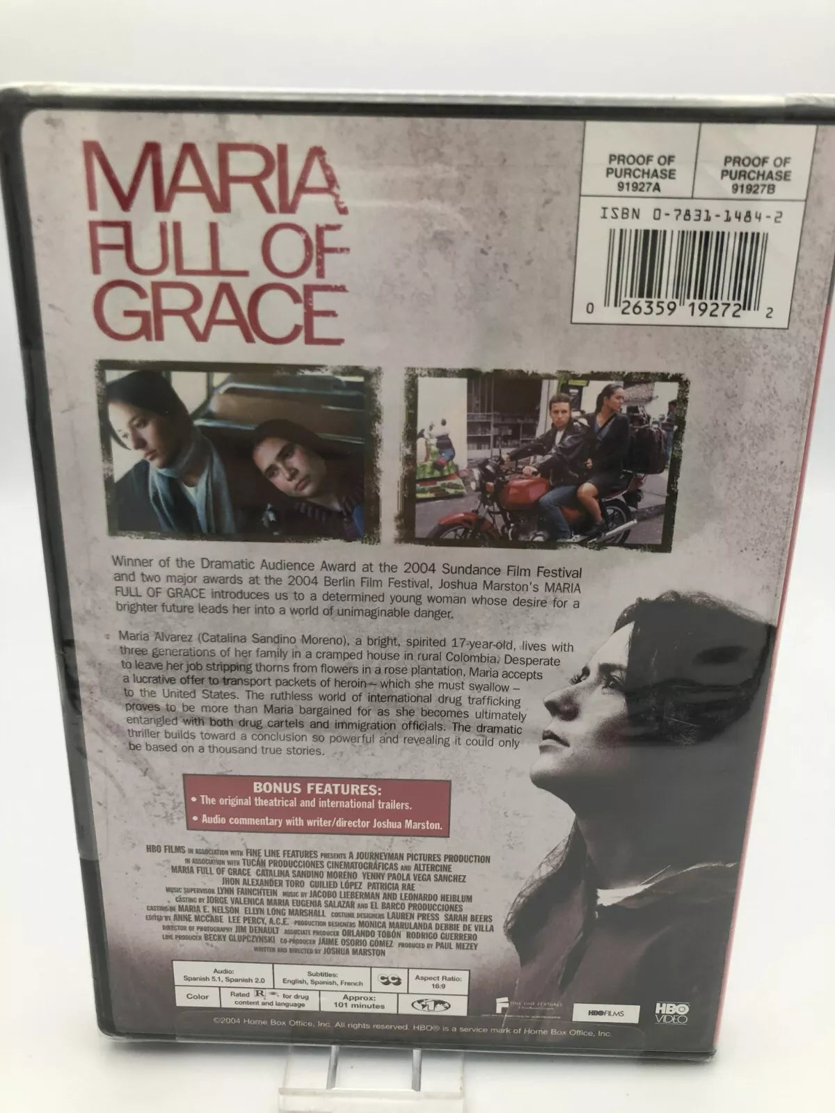 Maria Full of Grace (DVD, 2004) New Sealed