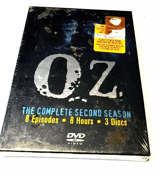 Oz - The Complete Second Season (DVD, 2003, 3-Disc Set, Three Disc Boxed Set) New Sealed