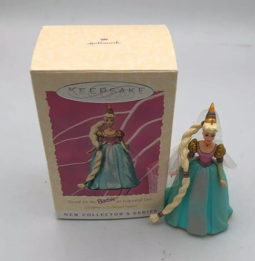 Hallmark BARBIE Rapunzel | Christmas Ornament | 1997  1st in Series