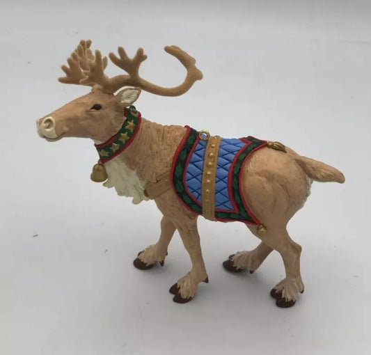 2001 Hallmark Keepsake Ready Reindeer Christmas Ornament