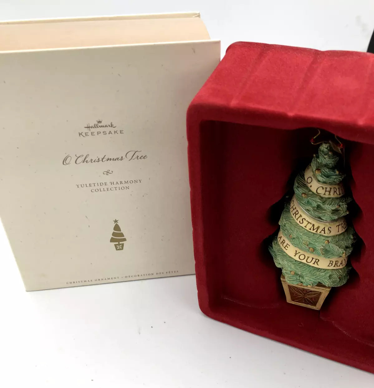 2006 Hallmark Ornament O' Christmas Tree Yuletide Harmony Collection Box