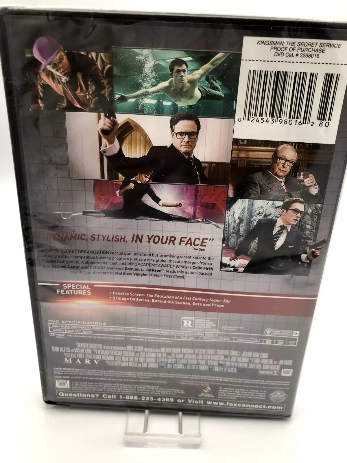 Kingsman: The Secret Service (DVD, 2015) New Sealed