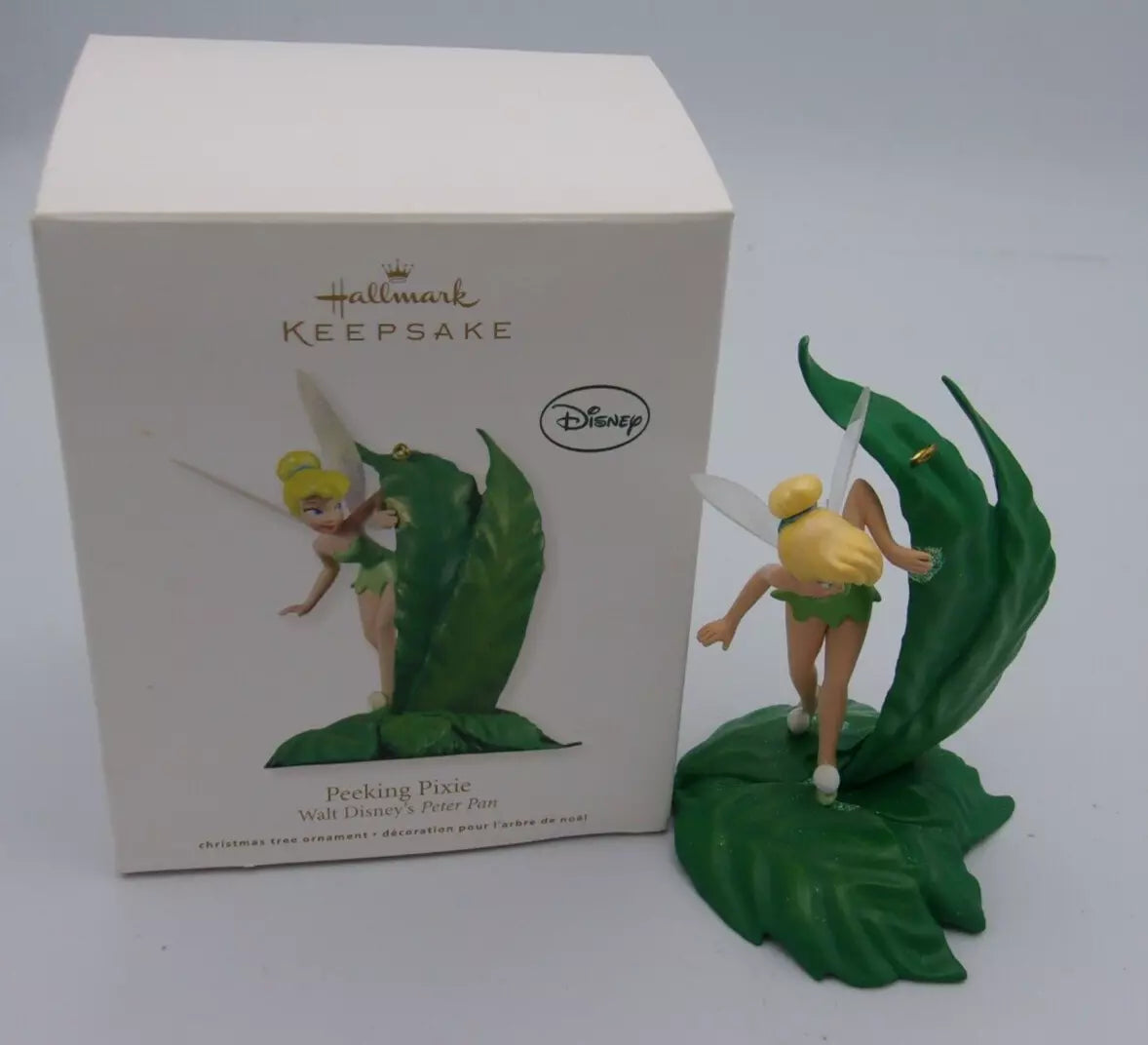 Hallmark Ornament Keepsake Disney Peeking Pixie (Peter Pan)