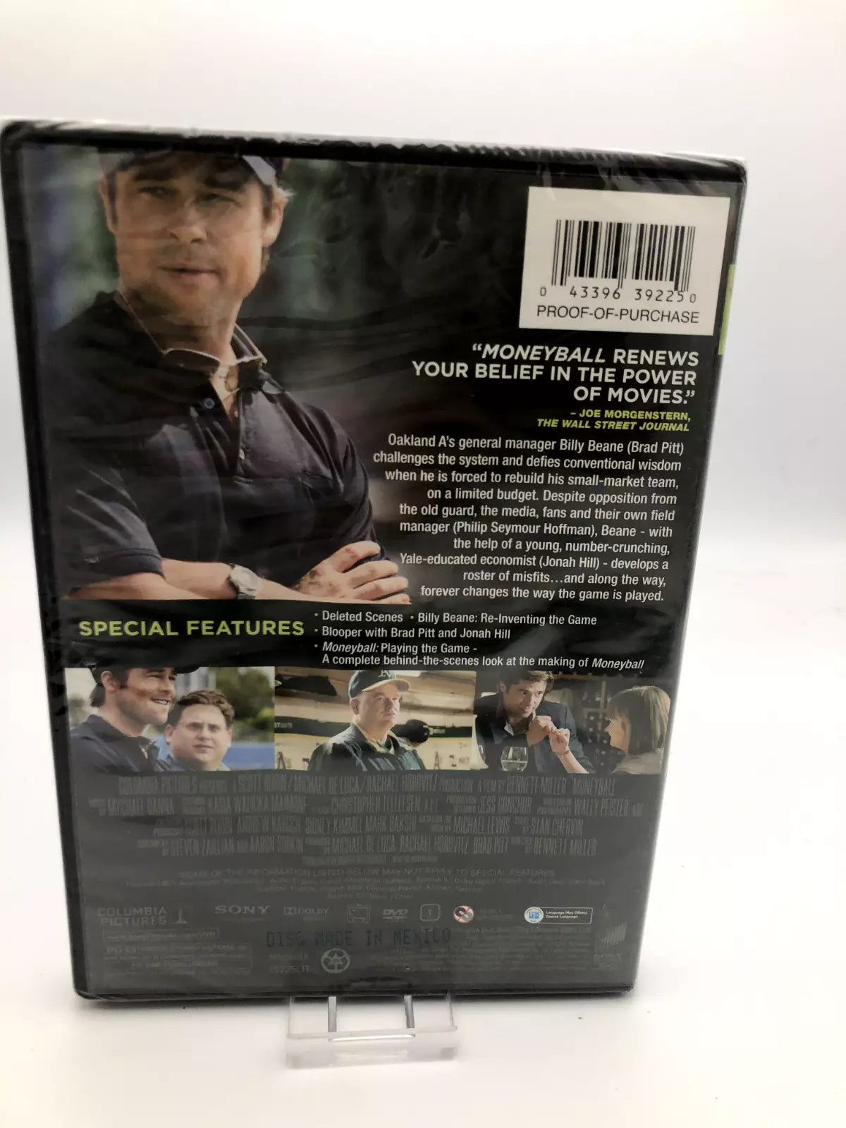 Moneyball DVD New Sealed