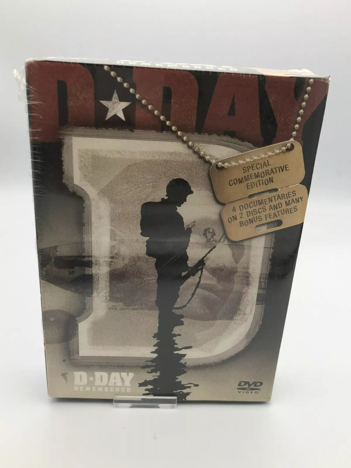 D-Day Remembered (DVD, 2004, 2-Disc Set) New Sealed