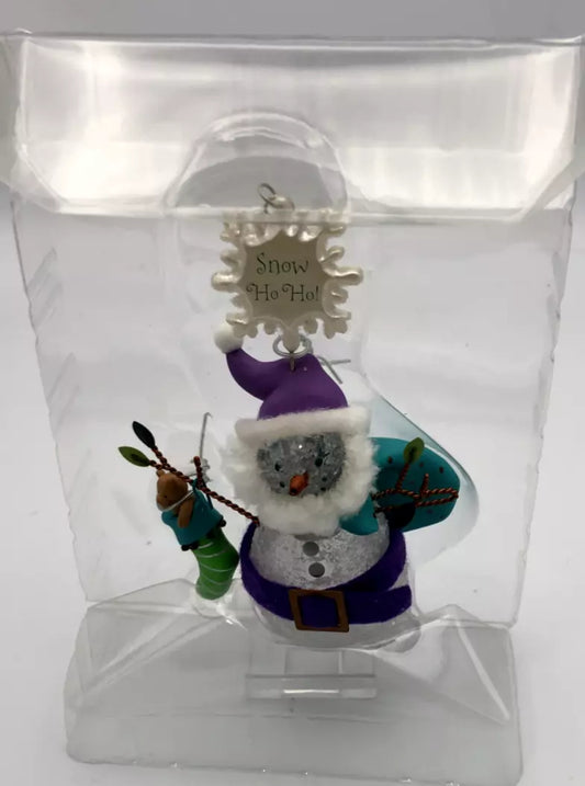 2003 Hallmark Keepsake Christmas Ornament Snowman's Land Snow Ho Ho