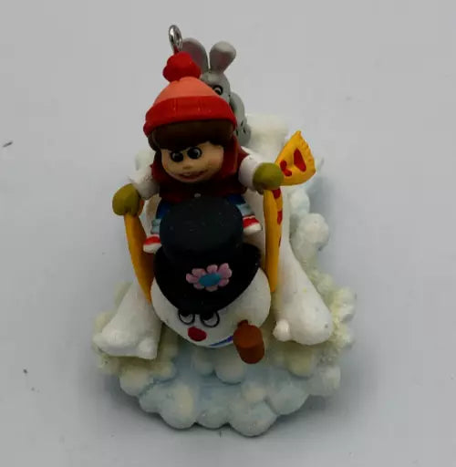 Hallmark Keepsake: "A Winterfun Ride" Frosty The Snowman Christmas Tree Ornament