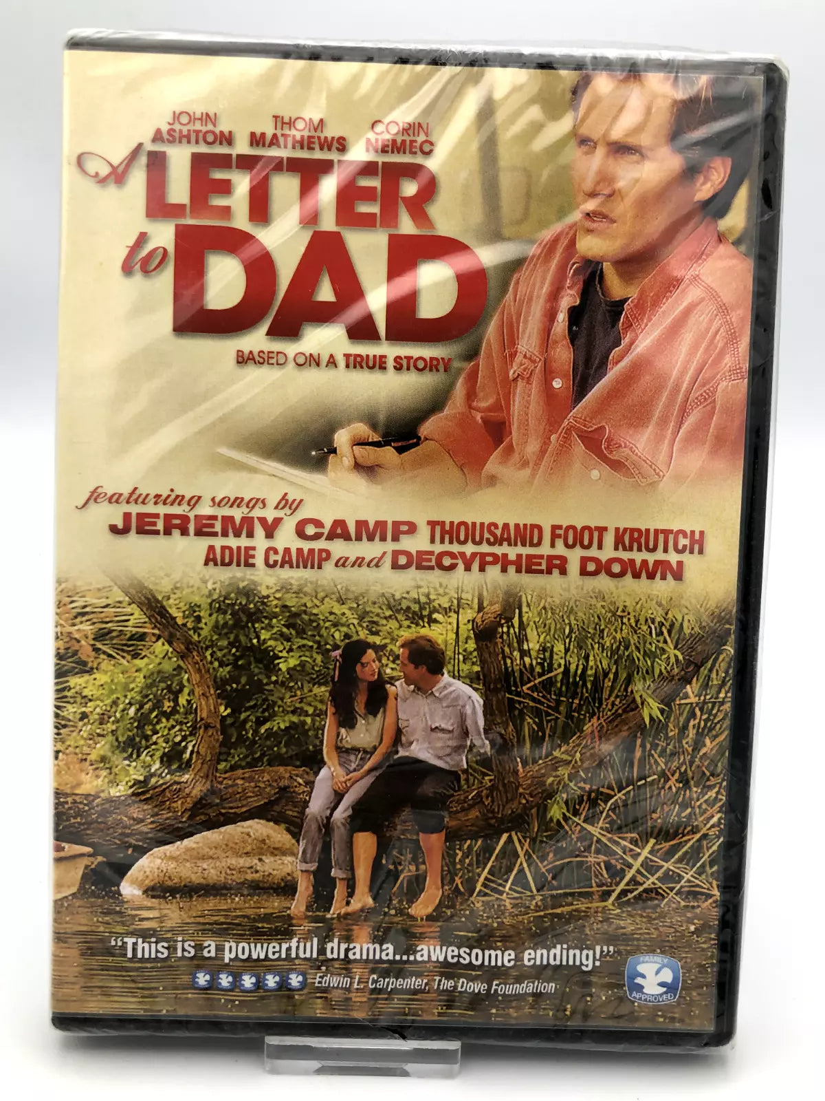 A Letter To Dad DVD Featuring Songs by Jeremy Camp, Adie Camp, and Decypher Down New Sealed