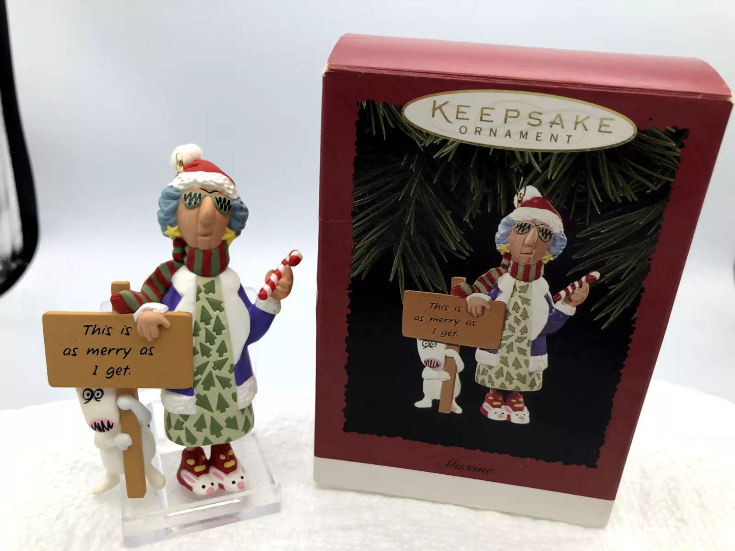 Hallmark Keepsake Ornament 1996 Maxine