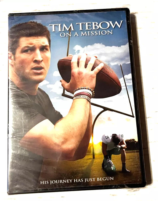 Tim Tebow  DVD His Journey Has Just Begun - WIDESCEEN New Sealed