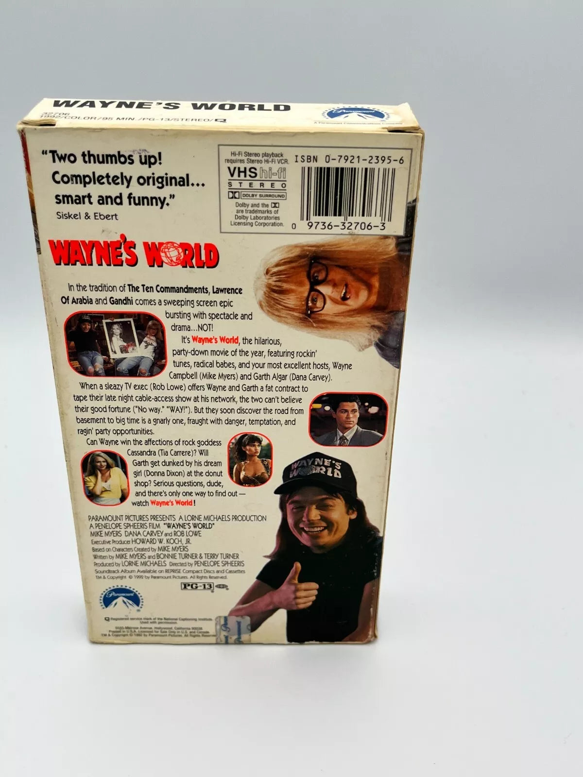 Waynes World (VHS, 1992) Used Good Condition