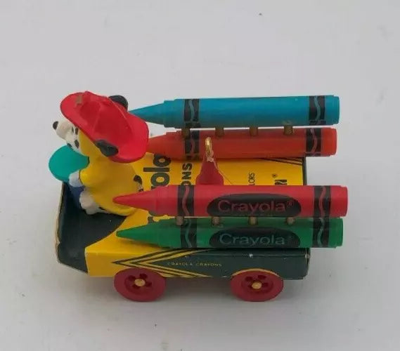 HALLMARK ORNAMENT BRIGHT BLAZING COLORS CRAYOLA CRAYON