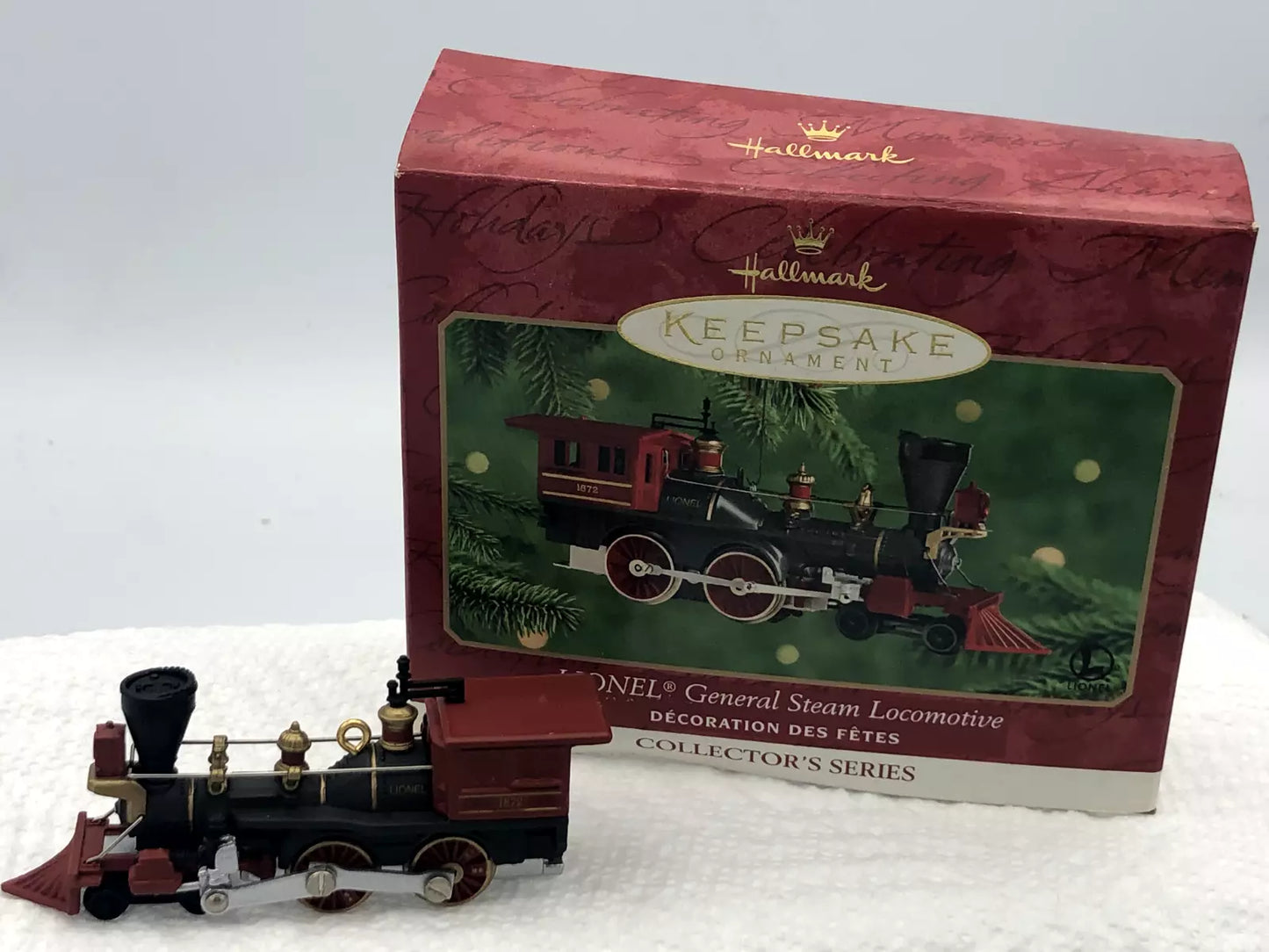 Hallmark Keepsake - Lionel - General Steam Locomotive Collector Train Ornament 2000