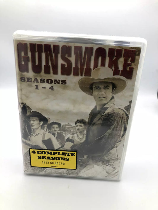 Gunsmoke Seasons 1-4 (DVD, 1955, 24 - Discs Set) New Sealed