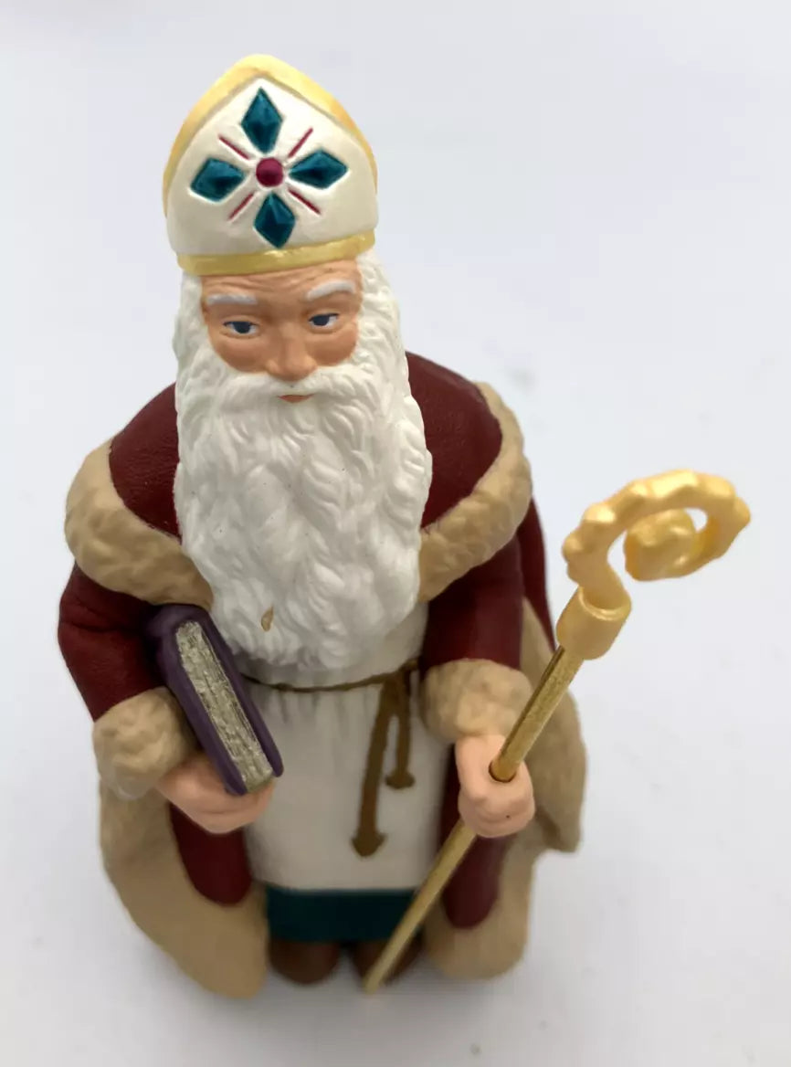 Hallmark Keepsake Ornament 1995 St Nicholas Priest Christmas Visitors