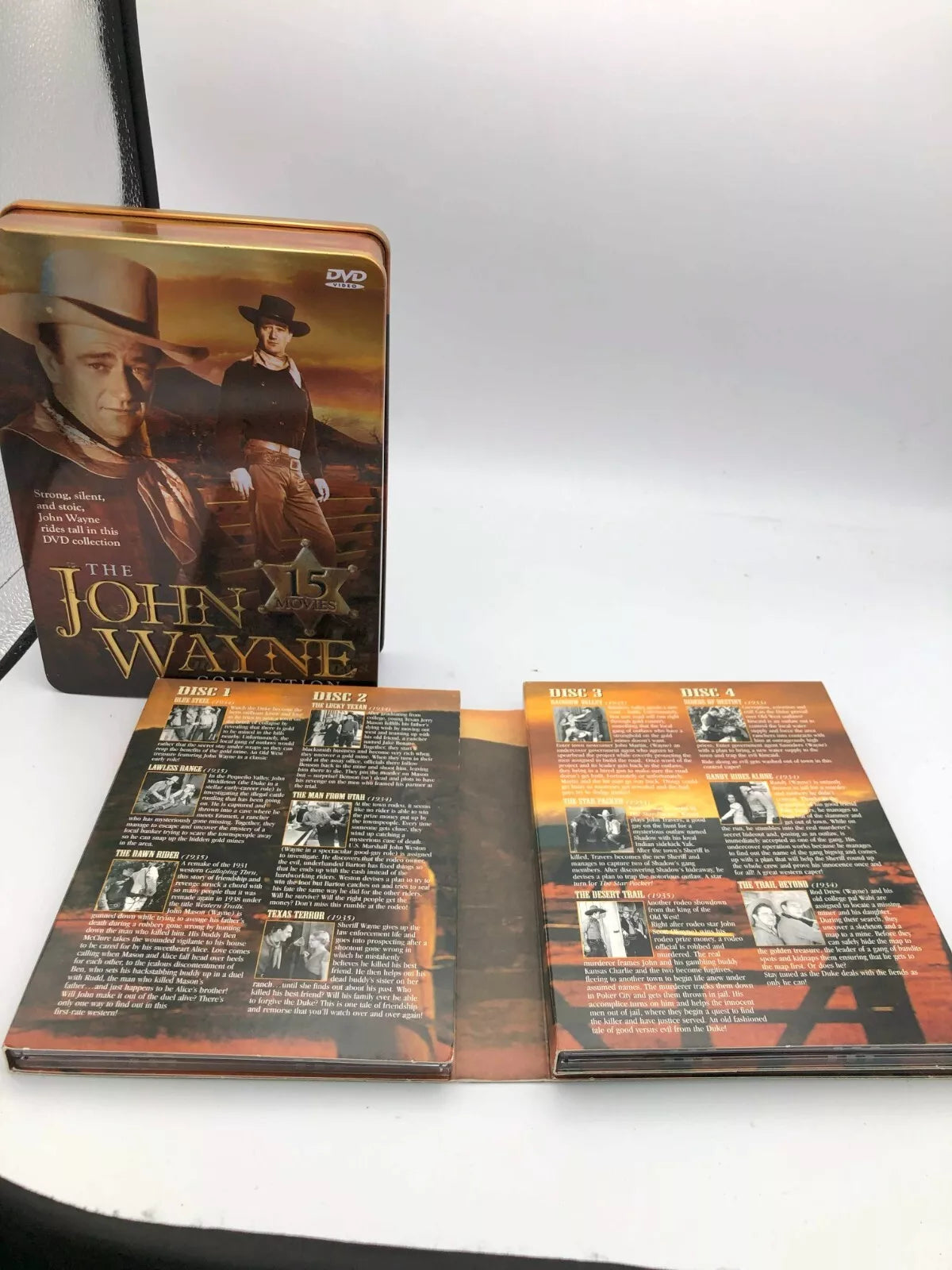 The John Wayne Collection (DVD) (15 Movies) Included in Deluxe Booklet Like New