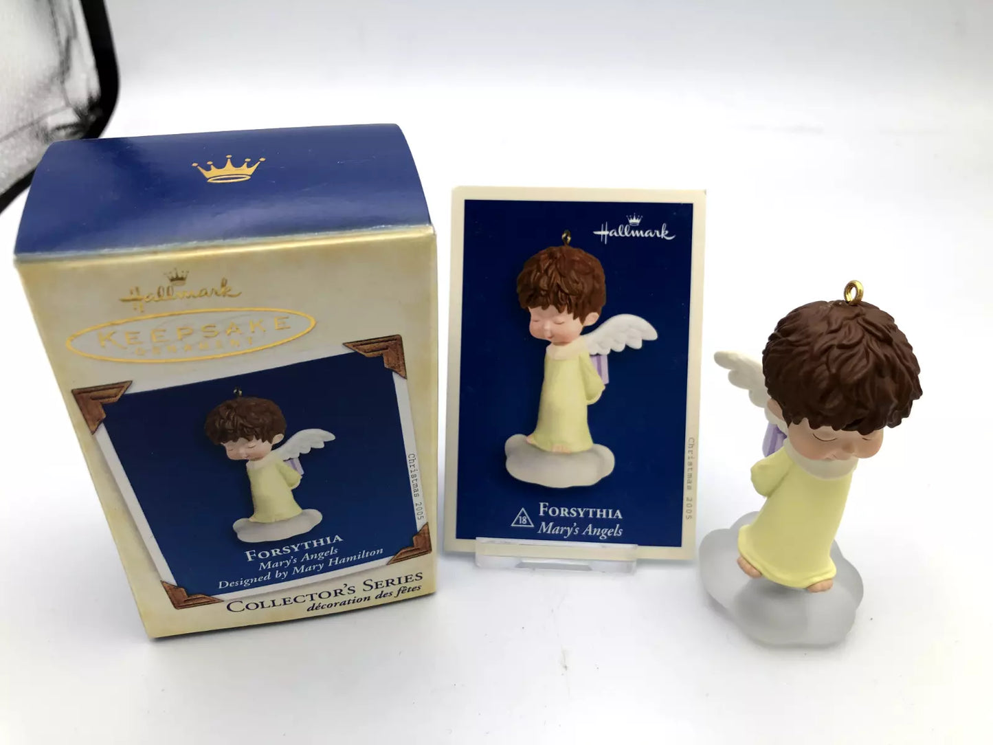 Hallmark Ornament Keepsake 2005 Forsythia  Mary's Angels