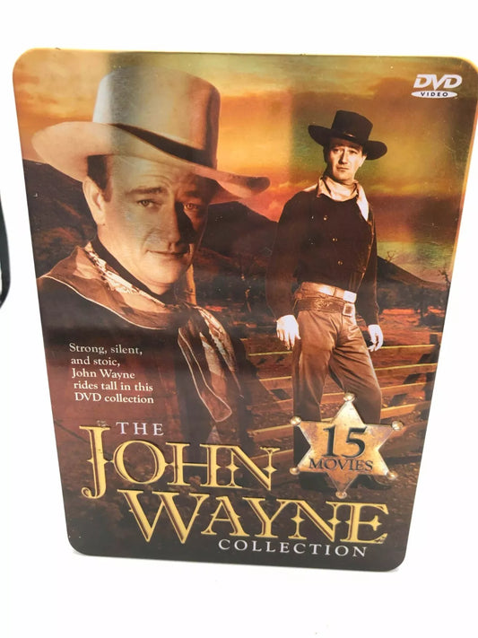 The John Wayne Collection (DVD) (15 Movies) Included in Deluxe Booklet Like New