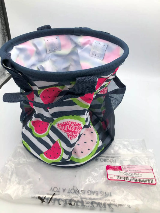 Thirty-One Summer Fun Caddy in Slice of Summer Print