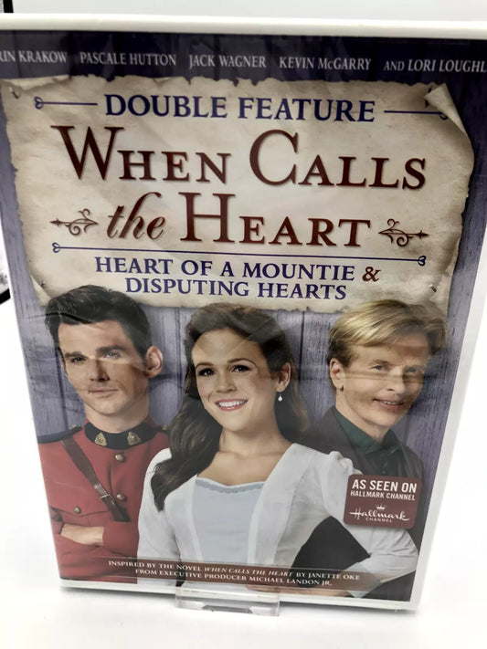 When Calls The Heart Heart of a Mountie / Disputing Hearts (DVD, 2019) NEW Sealed