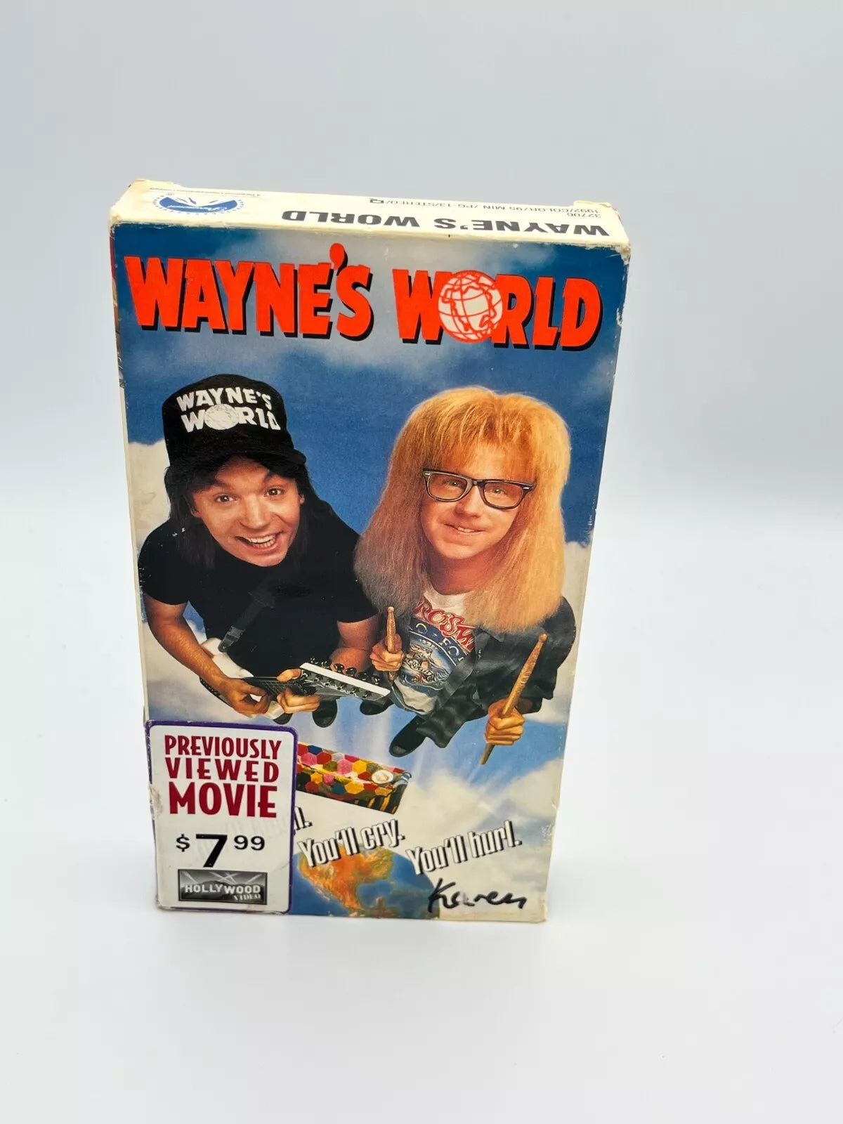 Waynes World (VHS, 1992) Used Good Condition