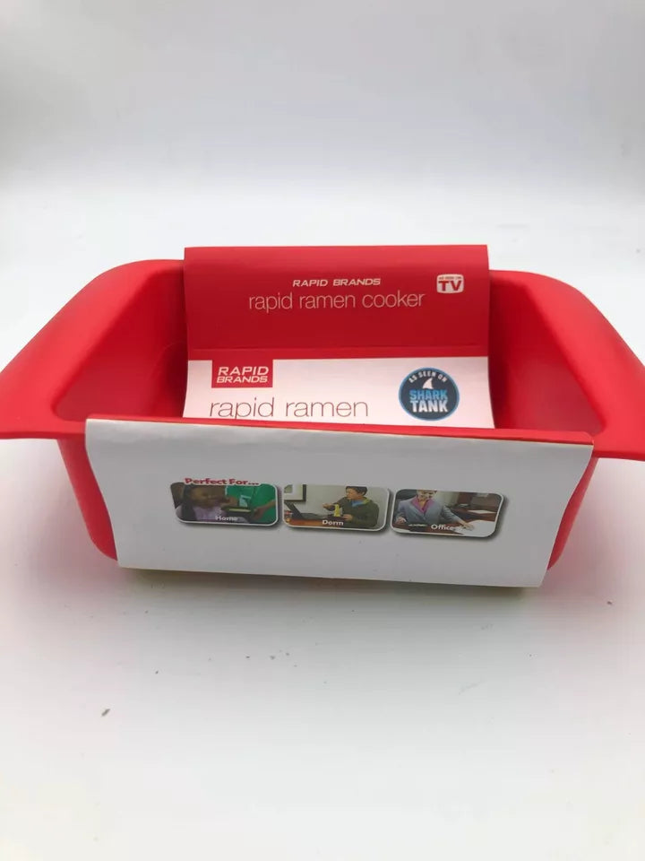 Rapid Brands Ramen Cooker Microwave in 3 Minutes BPA Free Dishwasher Safe