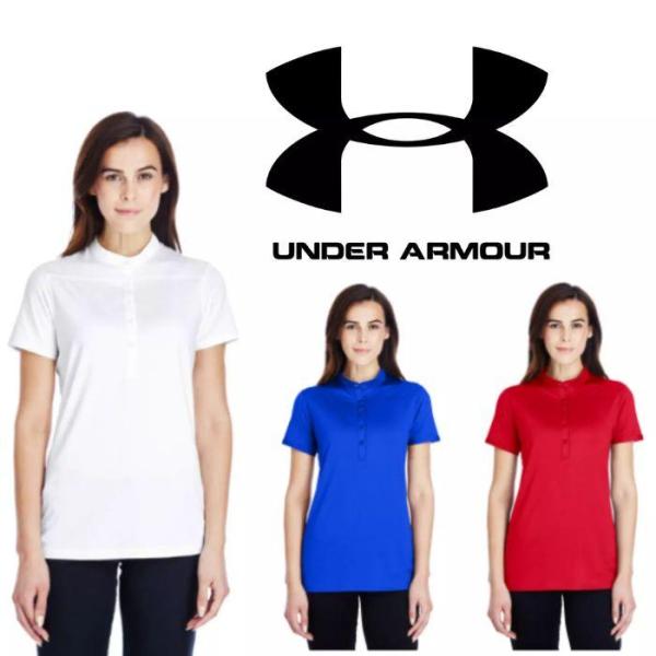 Under Armour Ladies Corporate Performance Polo with Free Gift Box